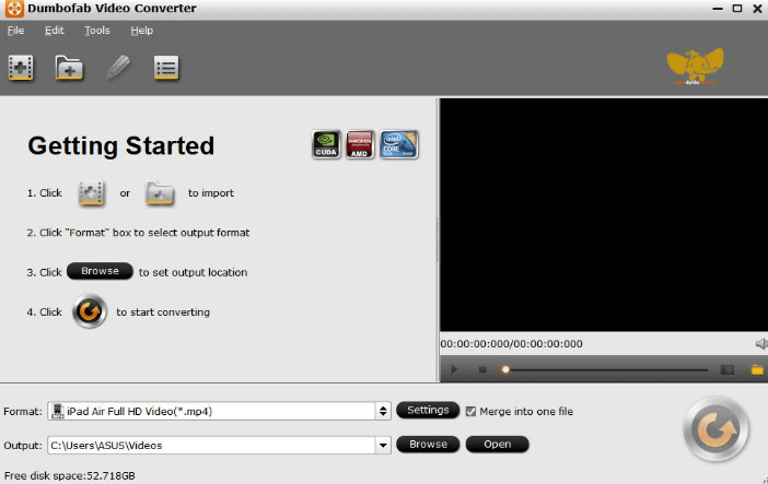 تحويل MKV إلى iTunes باستخدام DumboFab Video Converter