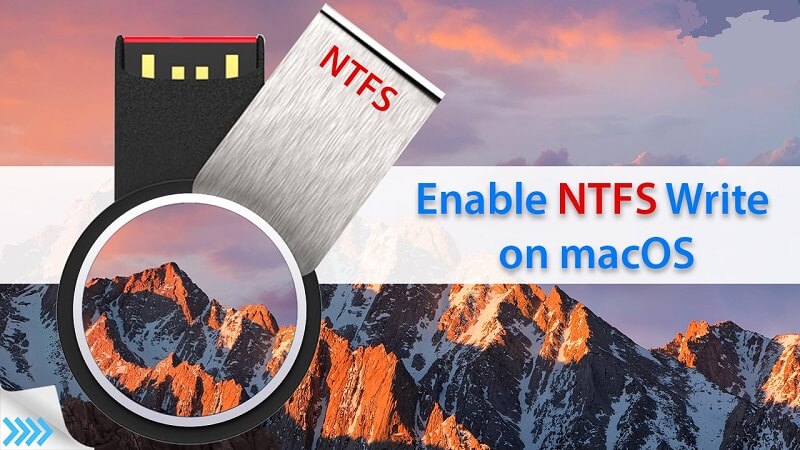 تمكين الكتابة Ntfs على Macos Sierra