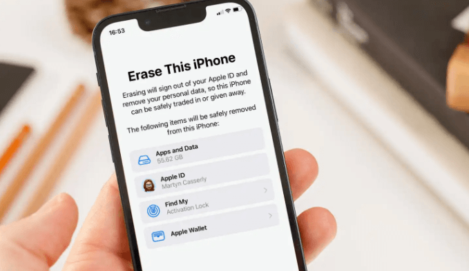 كيفية محو بيانات iPhone دون استعادة