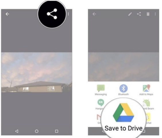 نقل مقاطع الفيديو من iPhone إلى Android باستخدام الحلول السحابية