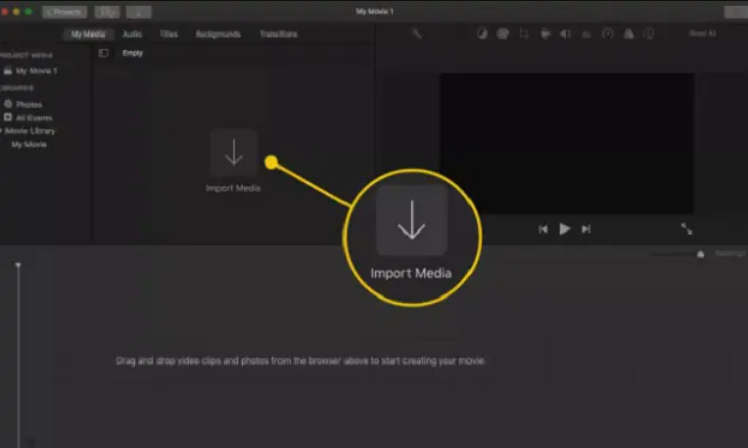 قم بتدوير ملف MOV باستخدام iMovie