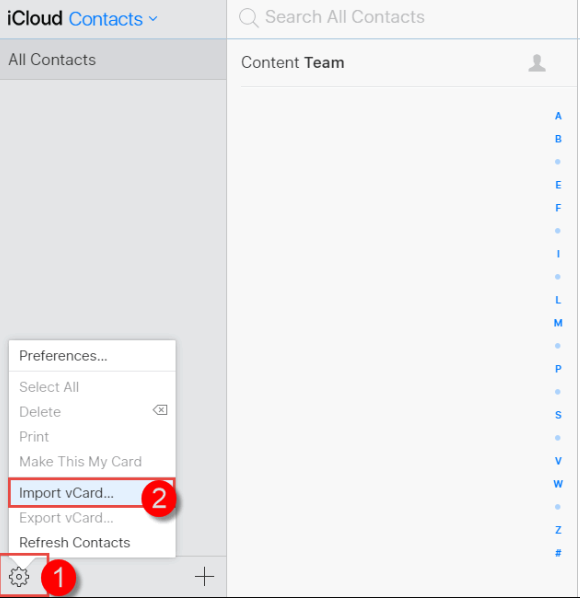 نقل جهات الاتصال من Huawei إلى iPhone باستخدام حساب iCloud