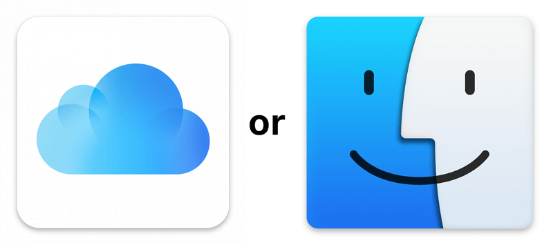 اختر iCloud أو Finder لحذف نسخة iPhone الاحتياطية المشفرة