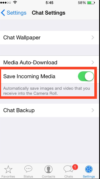 احفظ ملفات وسائط WhatsApp على iPhone باستخدام وظائف مدمجة
