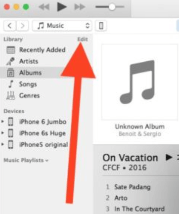 ابحث عن موقع مكتبة iTunes من خلال مجلد وسائط iTunes