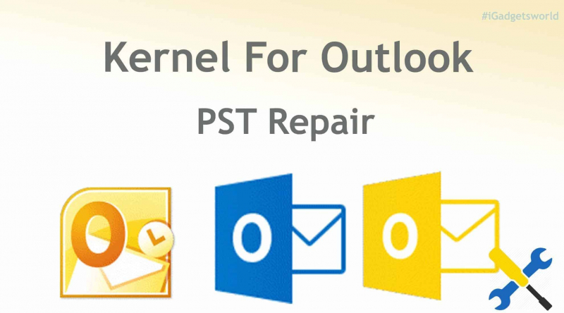 Kernel لإصلاح Outlook PST