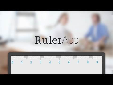 قياس تطبيقات الشريط لتطبيق Android Ruler