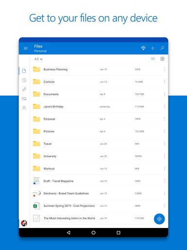 انقل MP4 إلى iPad / iPhone باستخدام تطبيق OneDrive