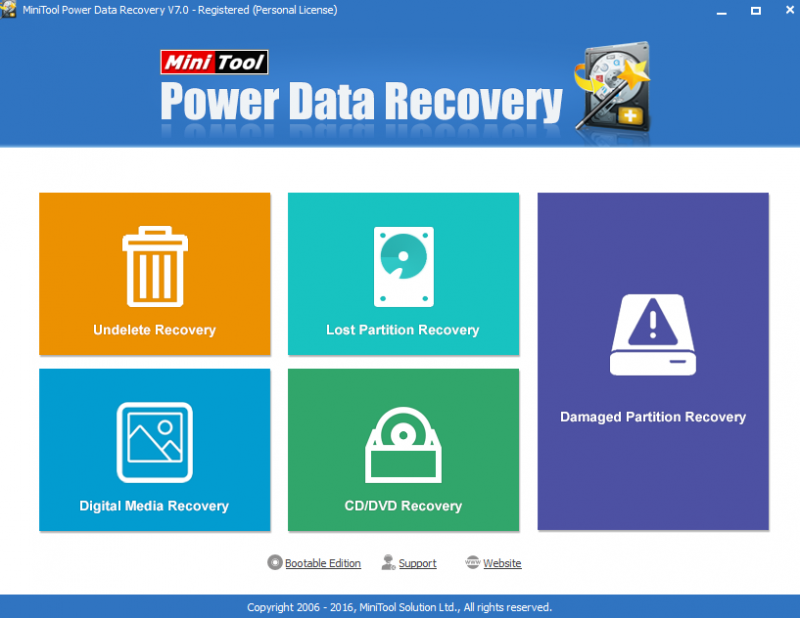 يمكن استخدام MiniTool Power Data Recovery لاستعادة بطاقة SanDisk SD