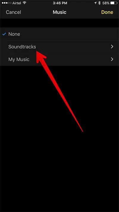 أضف الموسيقى إلى تطبيق الفيديو في جهاز iOS الخاص بك باستخدام Clips