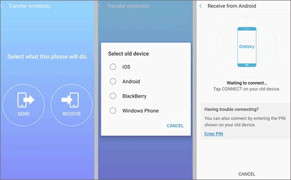 انقل Samsung Notes إلى هاتف جديد باستخدام Samsung Smart Swtich