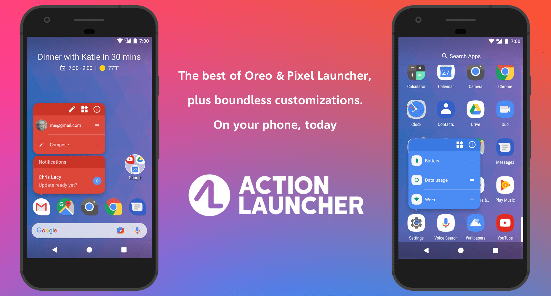 أفضل Android Launcher Action Launcher