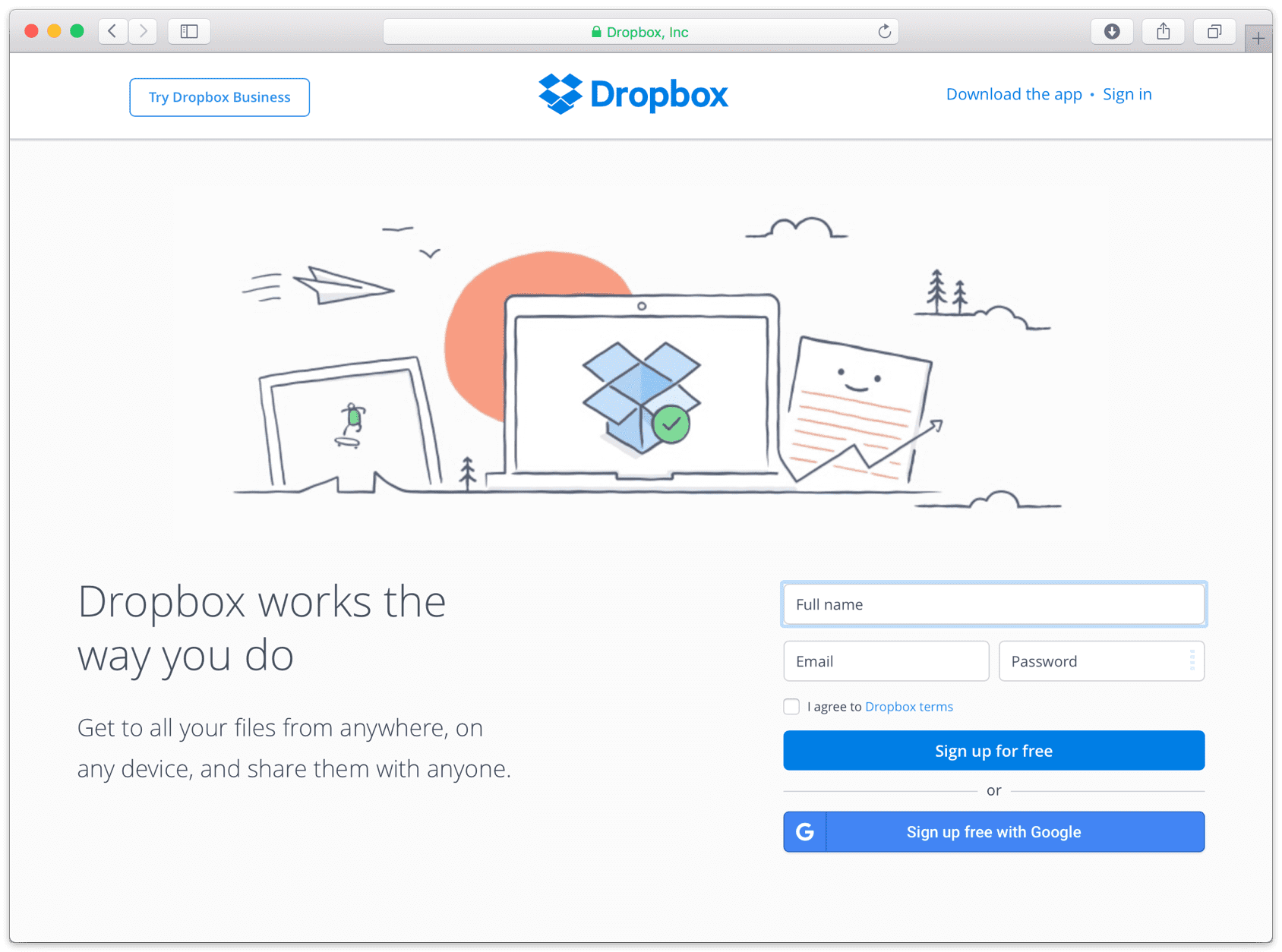 خطأ Dropbox 413 Fix Dropbox Web