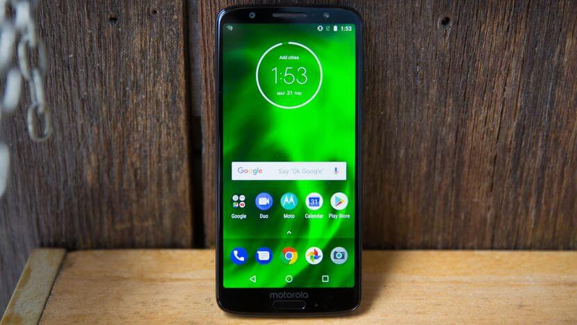 أفضل 10 هواتف أندرويد 2018 Motorola Moto G6