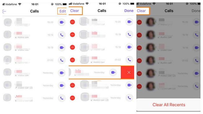 احذف المكالمات الأخيرة في Viber لجهاز iPhone الخاص بك