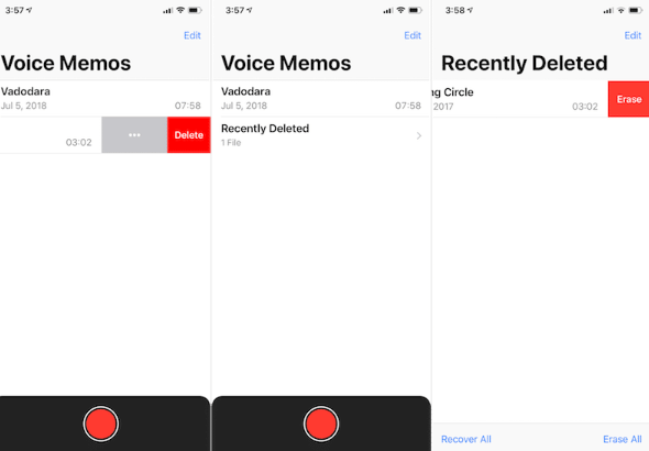 كيفية حذف المذكرات الصوتية بطريق الخطأ من جهاز iPhone الخاص بك باستخدام المجلد المحذوف مؤخرًا