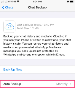كيفية حفظ الصوت من WhatsApp على iPhone باستخدام iCloud؟