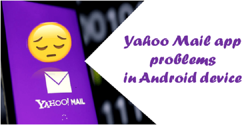 مشكلة تطبيق Yahoo Mail في Android