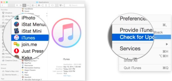 قم بتحديث iTunes لمزامنة الموسيقى على iPhone