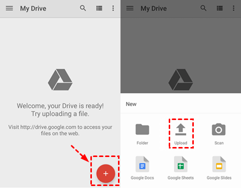 نقل البيانات من سامسونج إلى سامسونج عبر Google Drive