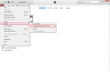 انقل البودكاست من iPhone إلى الكمبيوتر الشخصي باستخدام iTunes