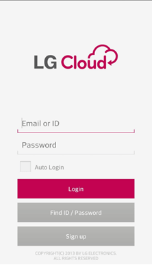 انقل ملفات LG باستخدام LG Cloud