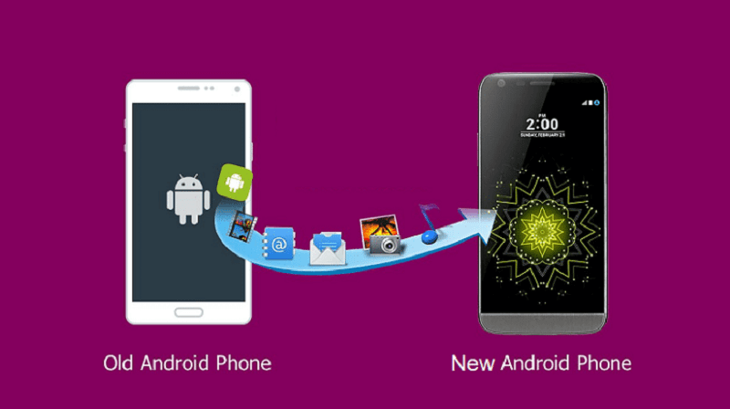 نقل المحمول من Android إلى Android 2