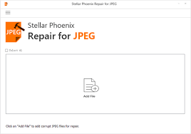 Stellar Phoenix من أدوات إصلاح JPEG