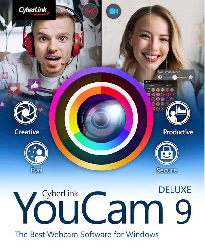 برنامج تسجيل كاميرا الويب YouCam لنظام التشغيل Windows 10