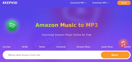 تنزيل ملفات MP3 من Amazon Music عبر محول الموسيقى عبر الإنترنت