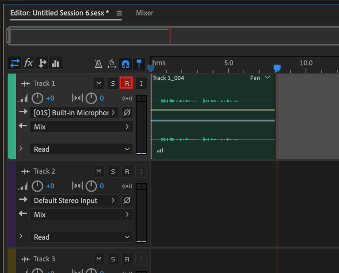 برنامج Adobe Audition Mps Recorder لنظام التشغيل Windows 10