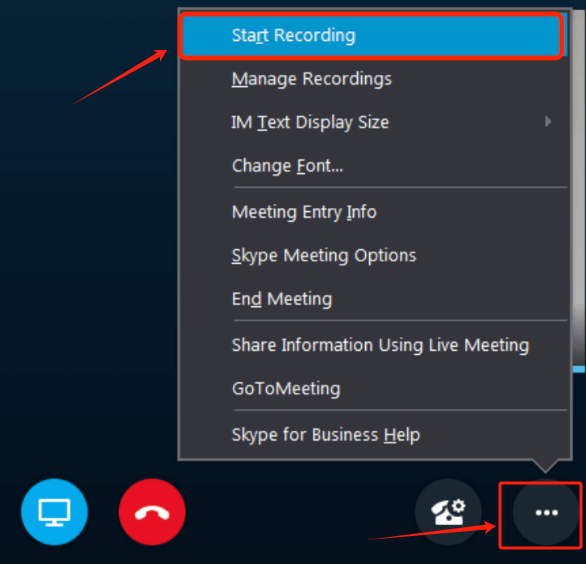 سجل مكالمات فيديو Skype عبر المسجل المدمج