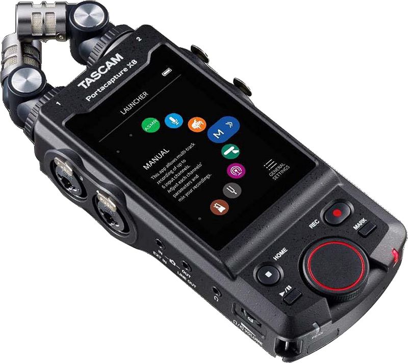 Tascam Portacapture X8 مسجل صوت للمحاضرة