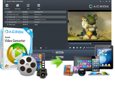 استخدم Acrok Video Converter Ultimate لتحويل 4K إلى 1080P