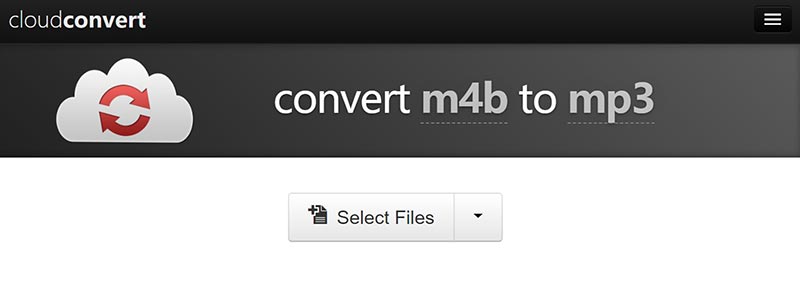 استخدم CloudConvert لتحويل MTS إلى MP4