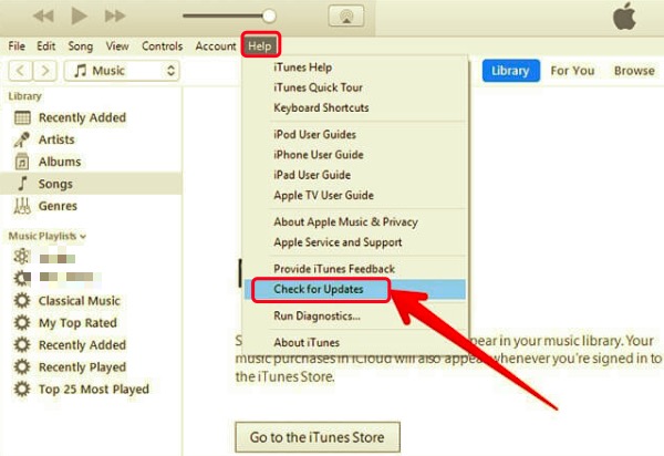 قم بتحديث iTunes لإصلاح مشكلة عدم تنزيل فيلم iTunes