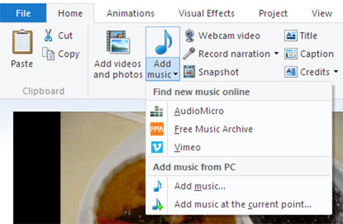 برامج التحرير التي يمكنك استخدامها لإضافة الصوت إلى مقاطع الفيديو الخاصة بك - Windows Movie Maker