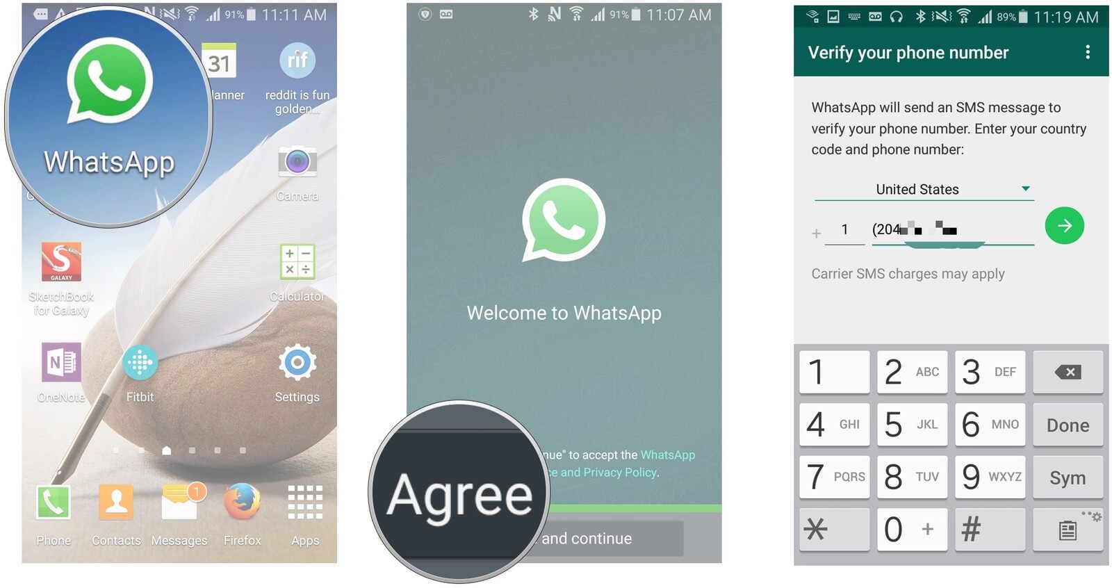 استرجع رسائل Samsung S8 WhatsApp باستخدام WhatsApp Backup