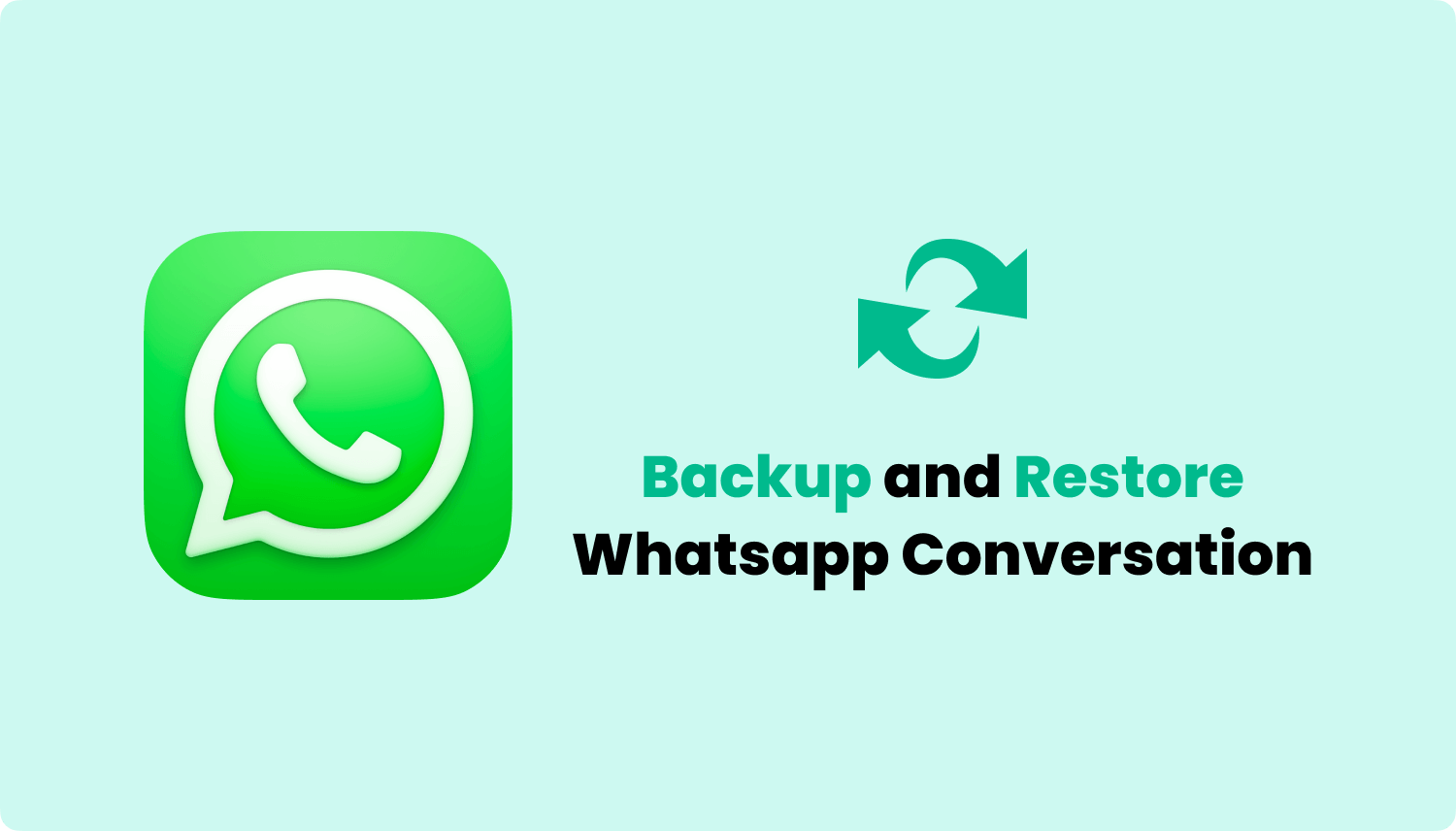 النسخ الاحتياطي واستعادة محادثات Whatsapp