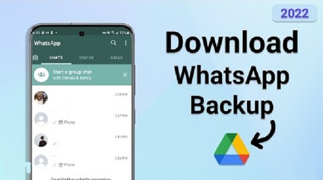 كيفية تنزيل WhatsApp Backup من Google Drive