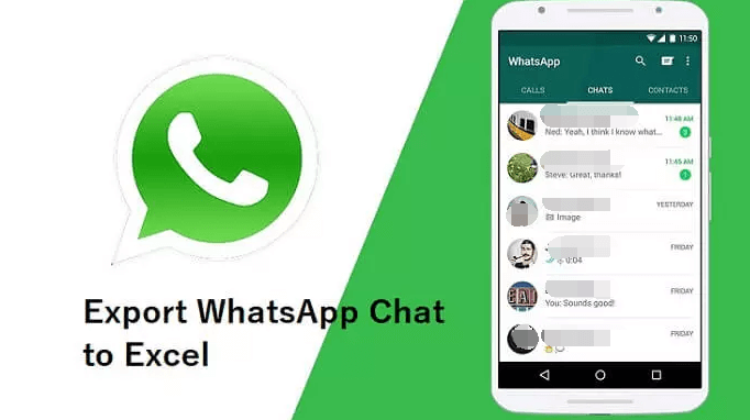 كيفية تصدير WhatsApp Chat إلى Excel