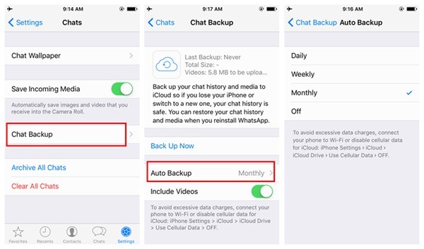 قراءة رسائل iPhone المحذوفة باستخدام النسخ الاحتياطية لتطبيقات المراسلة