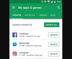 تحديث التطبيق إلى أحدث إصدار لإصلاح WhatsApp BackUp Stuck على Android