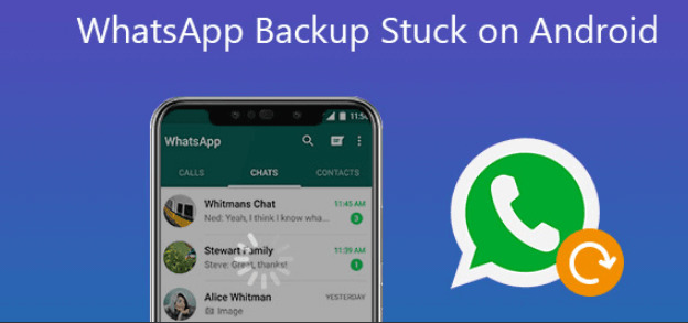 WhatsApp BackUp عالق في Android