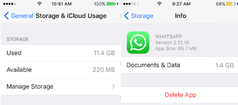 امسح ذاكرة التخزين المؤقت لـ WhatsApp على جهازك على iPhone